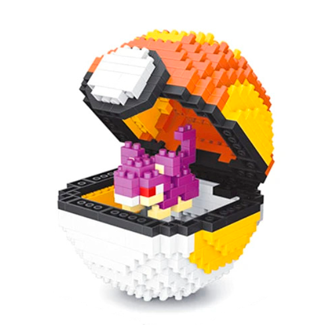 Pokemon Fast Ball Nanoblock 436 pcs pokeblocks.shop