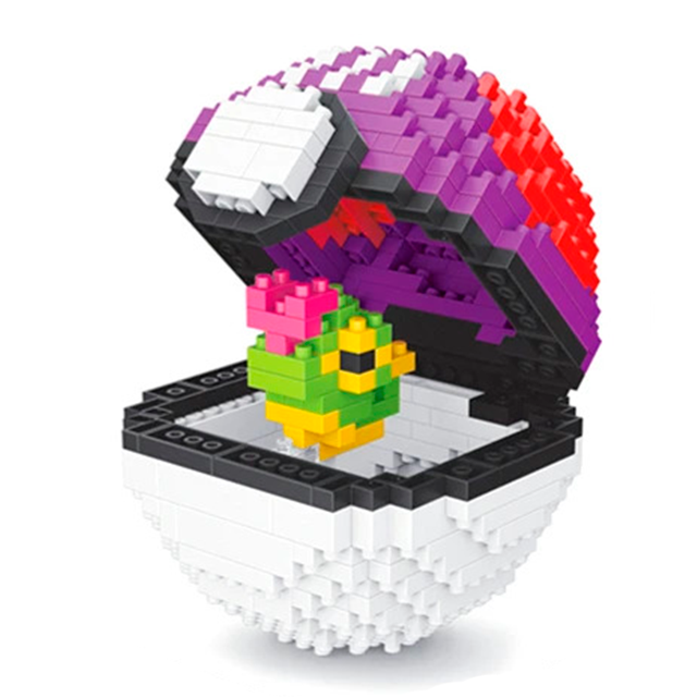 Pokemon Master Ball Nanoblock 458 pcs pokeblocks.shop