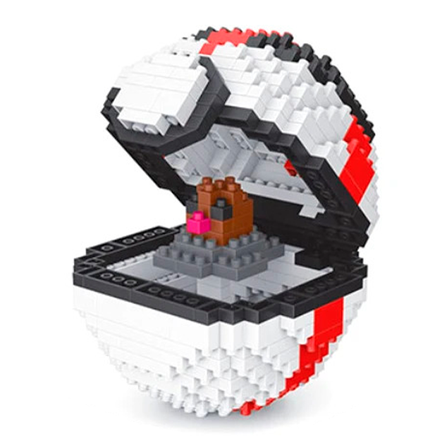 Pokemon Timer Ball Nanoblock 446 pcs pokeblocks.shop