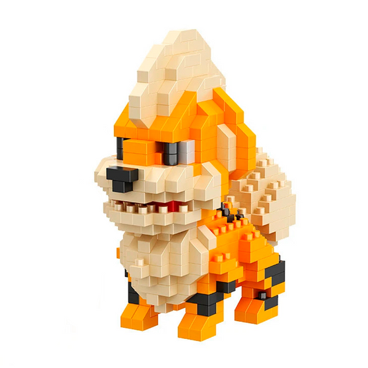 Pokemon Growlithe Nanoblock 360 pcs pokeblocks.shop