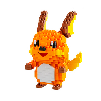 Pokemon Raichu Nanoblock 320 pcs pokeblocks.shop