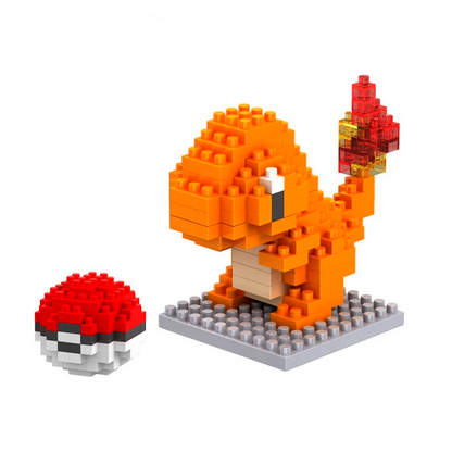 Pokemon Charmander Nanoblock 188 pcs pokeblocks.shop