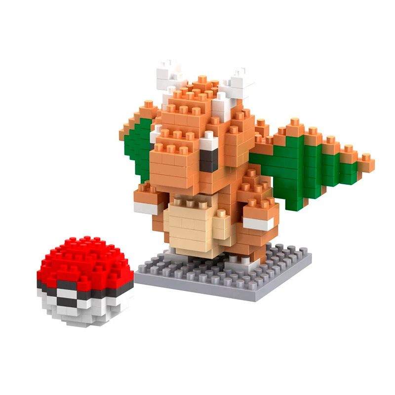 Pokemon Dragonite Nanoblock 307 pcs pokeblocks.shop