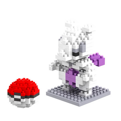 Pokemon Mewtwo Nanoblock 194 pcs pokeblocks.shop