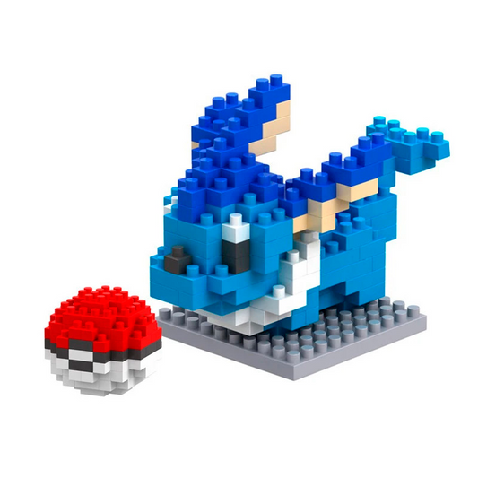 Pokemon Vaporeon Nanoblock 206 pcs pokeblocks.shop