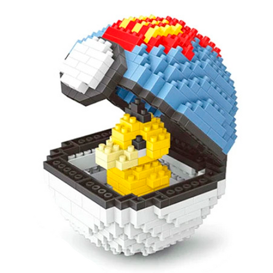 Pokemon Lure Ball Nanoblock 414 pcs pokeblocks.shop