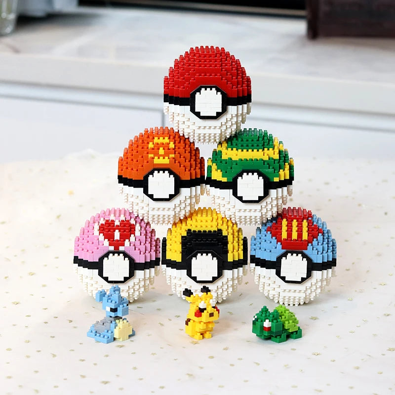 Dive Ball - 399 PCS - Pokemon Building Blocks