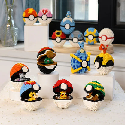 Repeat Ball - 452 PCS - Pokemon Building Blocks