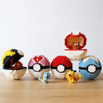 Dive Ball - 399 PCS - Pokemon Building Blocks