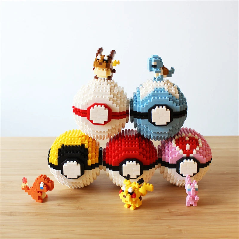 Timer Ball - 446 PCS - Juego de Construcción Pokemon