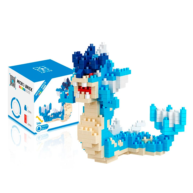 Box Pokemon Gyarados Nanoblock 330 pcs pokeblocks.shop