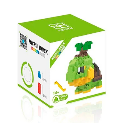 Box Pokemon Turtwig Nanoblock 310 pcs pokeblocks.shop