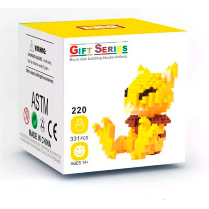 box Pokemon Abra Nanoblock 340 pcs pokeblocks.shop