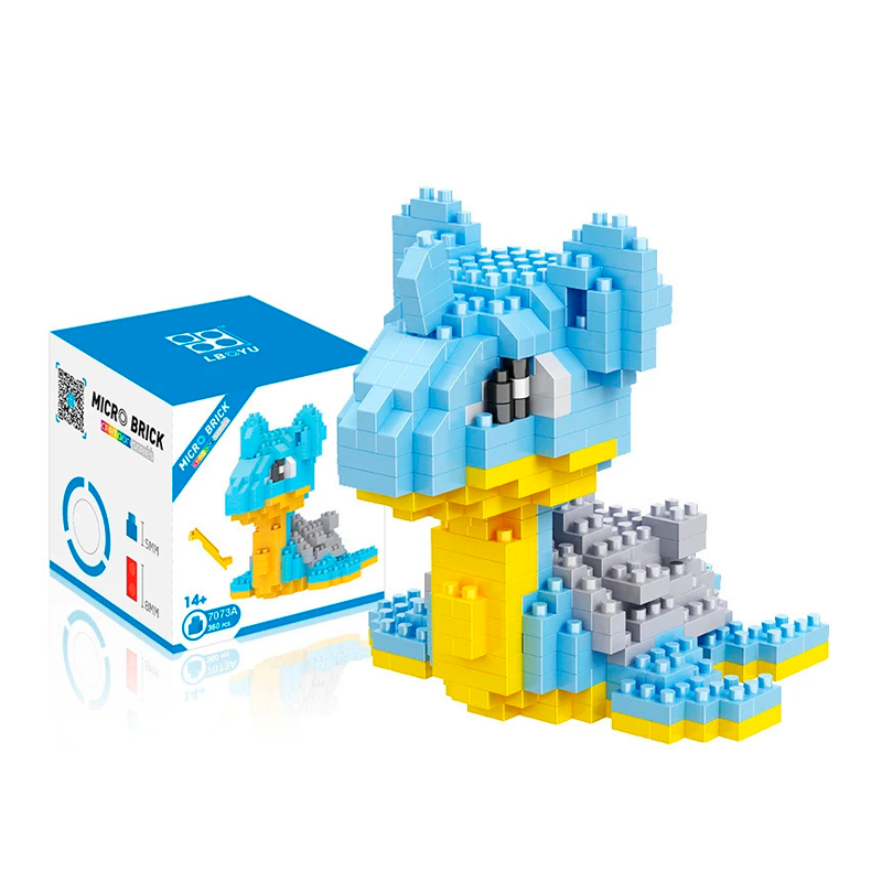 Box Pokemon Baby Lapras Nanoblock 360 pcs pokeblocks.shop