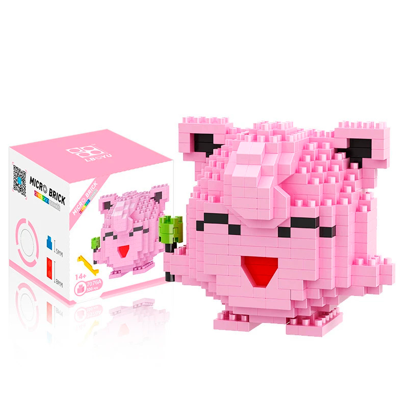 Box Pokemon Jigglypuff Nanoblock 330 pcs pokeblocks.shop