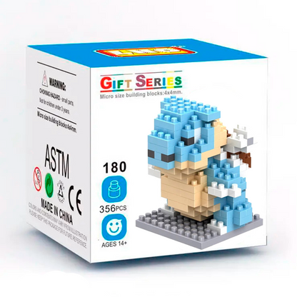 Box Pokemon Blastoise Nanoblock 261 pcs pokeblocks.shop