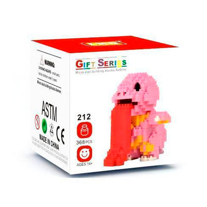 Box Pokemon Lickitung Nanoblock 368 pcs pokeblocks.shop