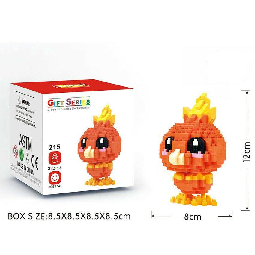 Box Pokemon Torchic Nanoblock 274 pcs pokeblocks.shop