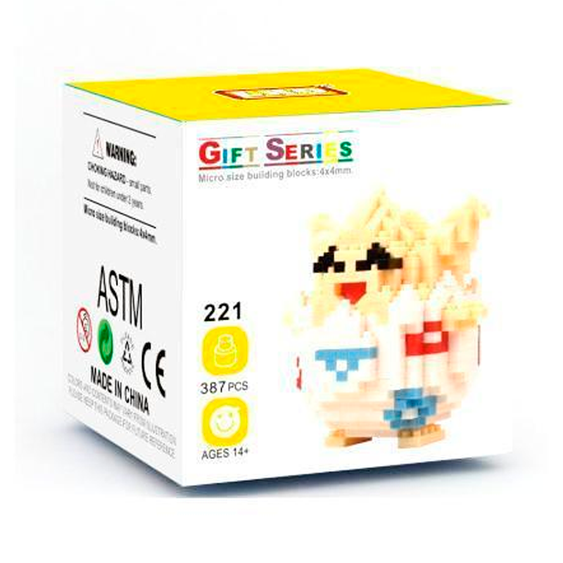 Box Pokemon Togepi Nanoblock 376 pcs pokeblocks.shop