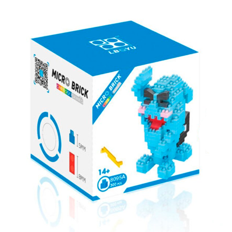 Box Pokemon Wobbuffet Nanoblock 297 pcs pokeblocks.shop