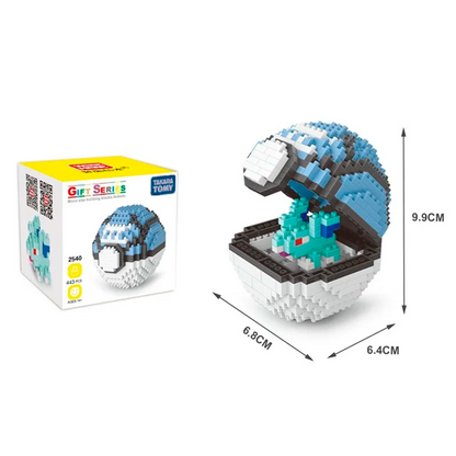 Box Pokemon Net Ball Nanoblock 450 pcs pokeblocks.shop