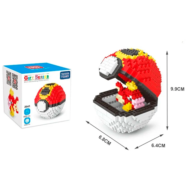 Box Pokemon Repeat Ball Nanoblock 452 pcs pokeblocks.shop