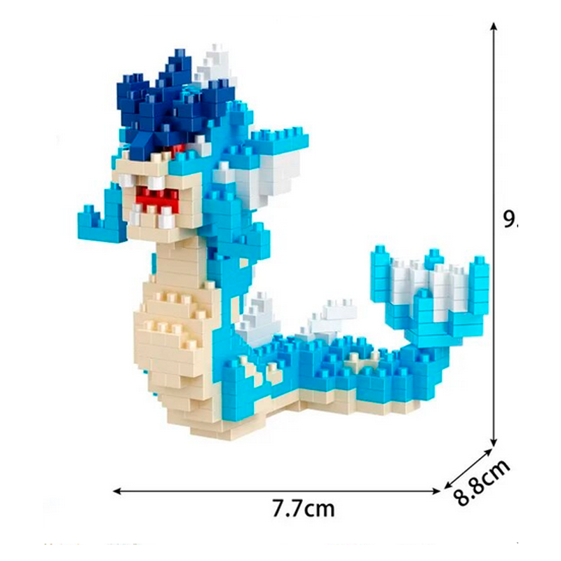 Box Pokemon Dive Ball Gyarados Nanoblock 330 pcs pokeblocks.shop