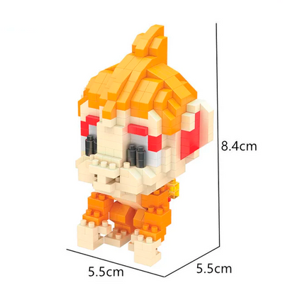 Chimchar - 367 PCS - Juego de Construcción Pokemon