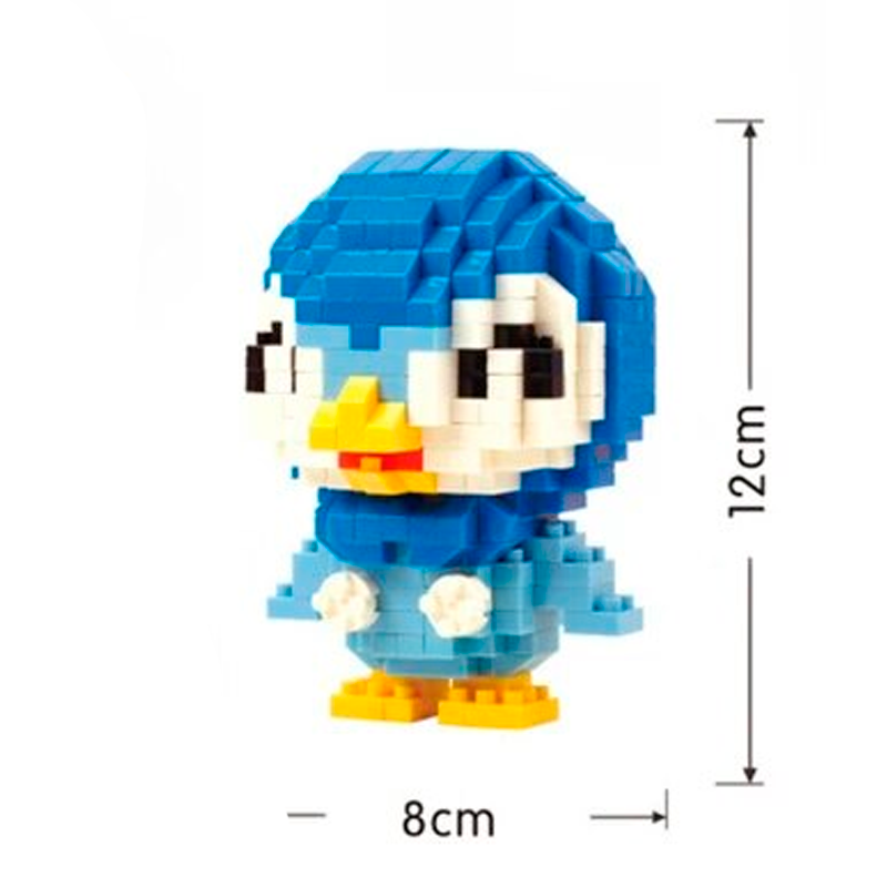 Piplup - 336 PCS - Juego de Construcción Pokemon