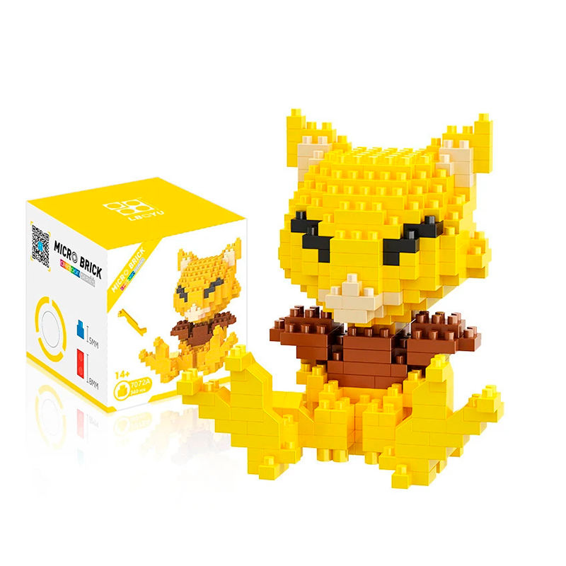 Pokemon Abra Nanoblock 340 pcs pokeblocks.shop